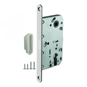 Корпус врезного замка с защелкой MAGNLN85-50 SN мат.никель