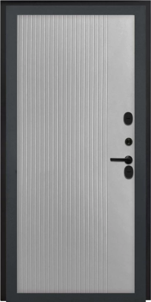 Входная дверь ДвериПРО Модель L-46 ФЛ-790 Velutto Grigio DPRO195778 внутренняя сторона