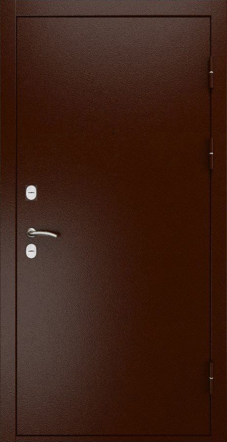 Входная дверь ДвериПРО L Термо ФЛЗ-649 капучино (зеркало) DPRO198143 внешняя сторона