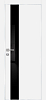 Межкомнатная дверь PX-10  AL кромка с 4-х ст. Белый матовый